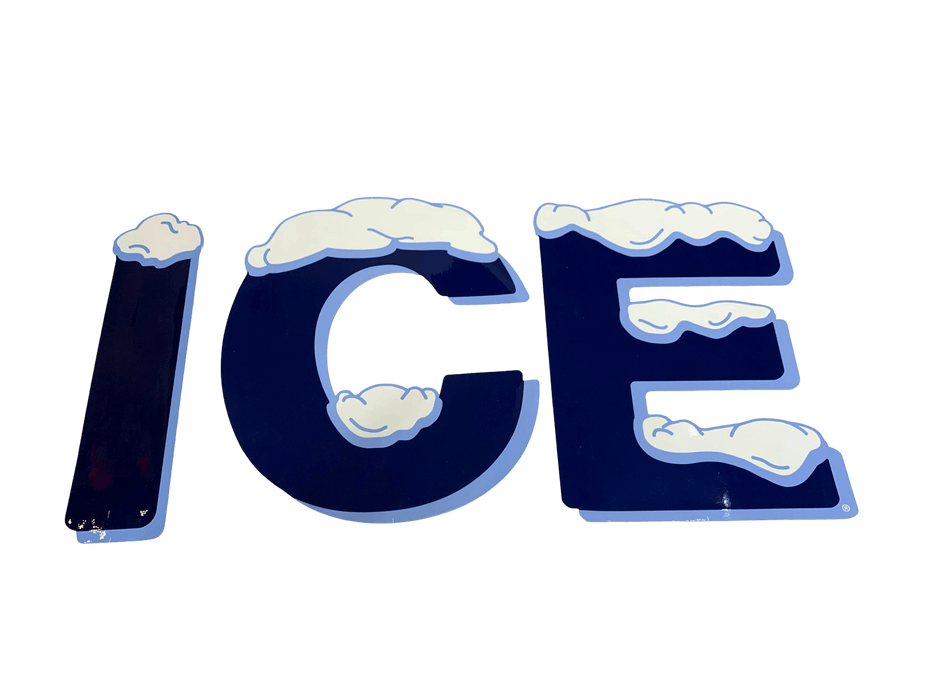 LER - 107 - 0070 | Ice Decal (Blue) - Automatic ICE™ Systems - Leer