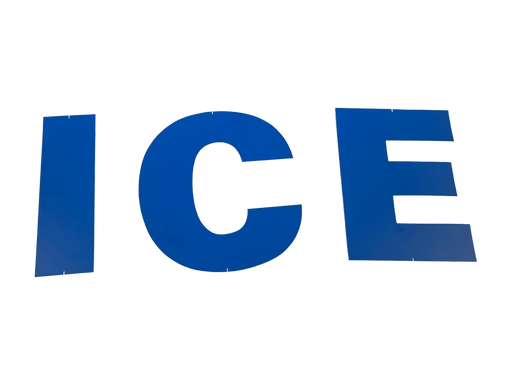 LER - 107 - 0106 | Ice Decal (Blue) - Automatic ICE™ Systems - Leer