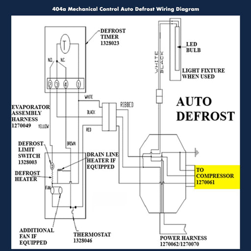 LER - 127 - 0061 | Compressor Lead - Automatic ICE™ Systems - Leer