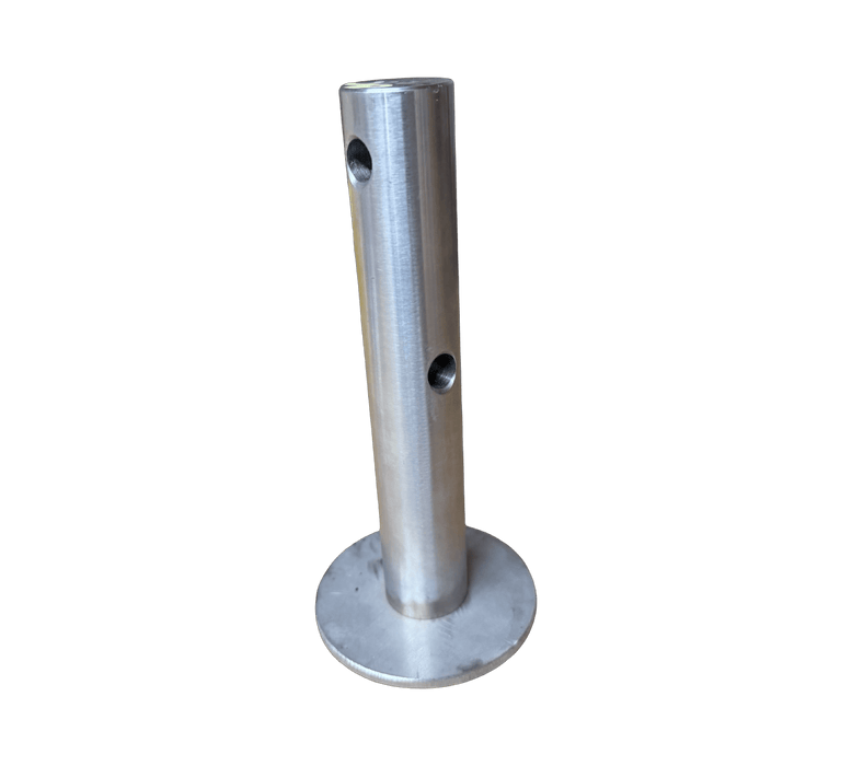 SCR-B02793-A2 | End Shaft with Welded Keep Plate - Automatic ICE™ Systems - Conveyor Parts