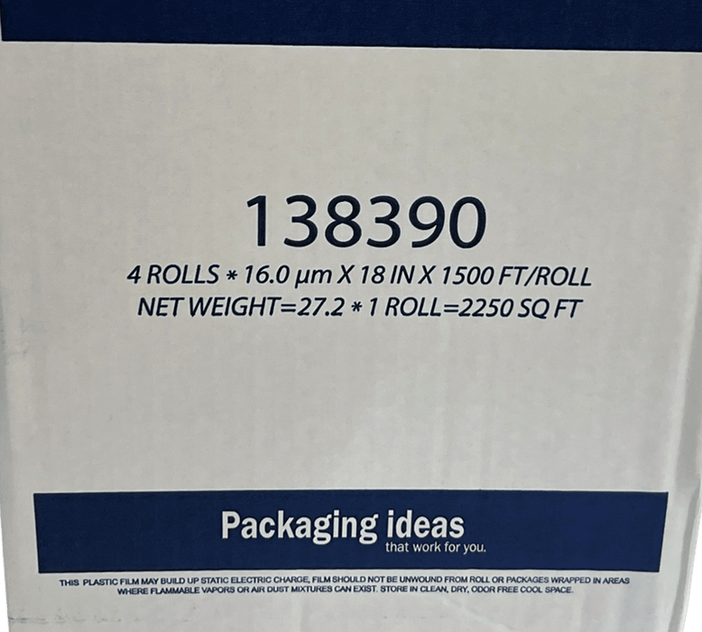 SUP - STCHFLM | Hand Stretch Film (Case of 4) - Automatic ICE™ Systems - Miscellaneous Supplies