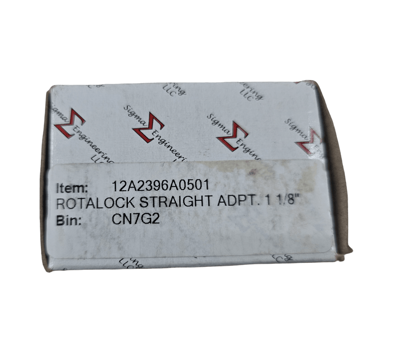 VGT - 12A 2396A0501 | Rotalock Straight Adapter 1 - 1/8" - Automatic ICE™ Systems - Vogt Ice