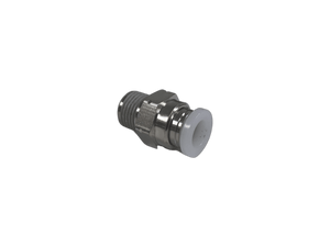 HAM-0634 | 1/8" Pipe x 1/4" Plastic Straight Connector - Automatic ICE™ Systems - Hamer-Fischbein