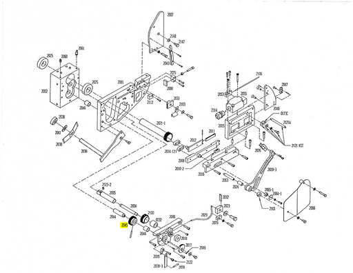 HAM-2045 | Wire Feed Gear - Automatic ICE™ Systems - Hamer-Fischbein