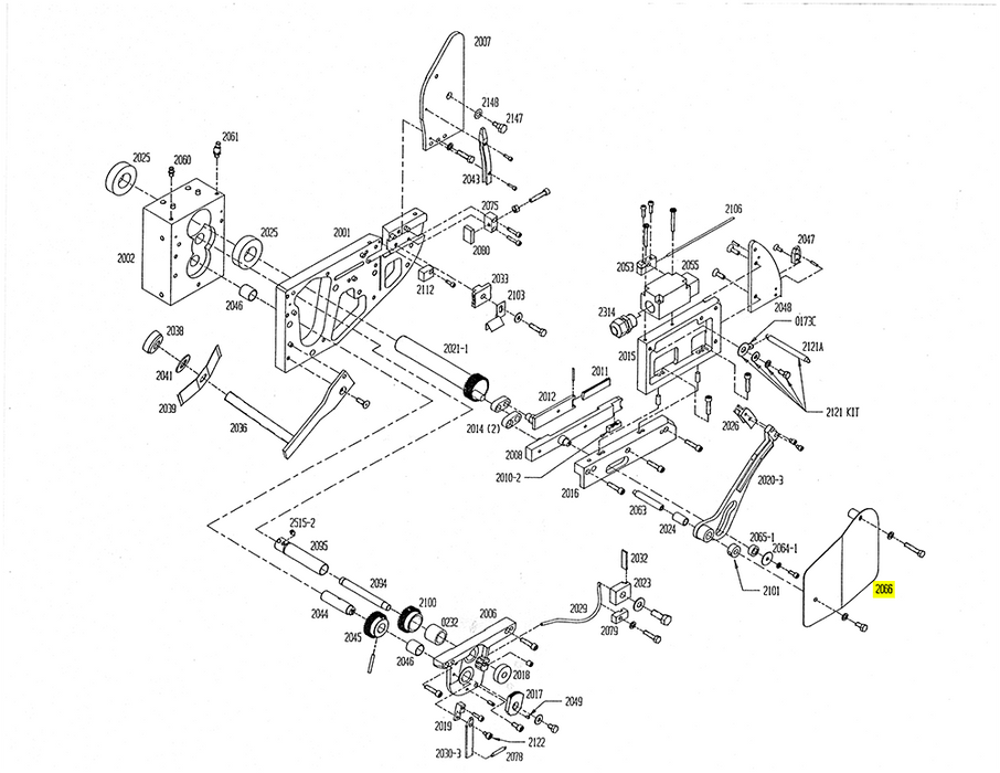 HAM-2066 | Bottom Guard - Automatic ICE™ Systems - Hamer-Fischbein