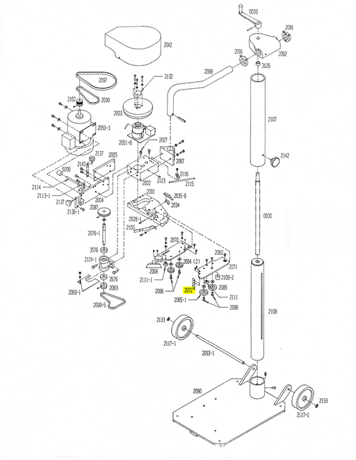 HAM-2072 | Feed System Guard - Automatic ICE™ Systems - Hamer-Fischbein