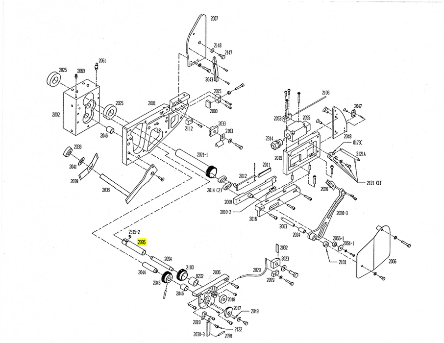 HAM-2095 | Eccentric Plug - Automatic ICE™ Systems - Hamer-Fischbein