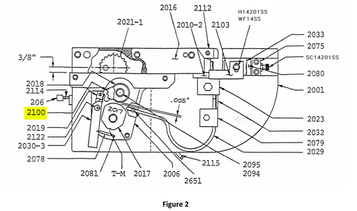 HAM-2100 | Idler Gear Assembly - Automatic ICE™ Systems - Hamer-Fischbein