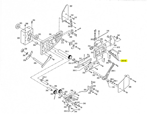 HAM-2121 | Packer Spring Kit - Automatic ICE™ Systems - Hamer-Fischbein