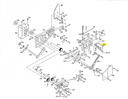 HAM-2121A | Packer Arm Spring - Automatic ICE™ Systems - Hamer-Fischbein