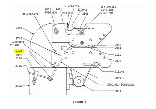 HAM-2123 | Spring Plunger - Automatic ICE™ Systems - Hamer-Fischbein