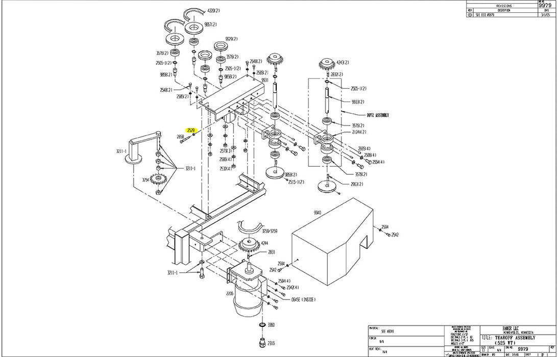 HAM-2529 | Nut - Automatic ICE™ Systems - Hamer-Fischbein