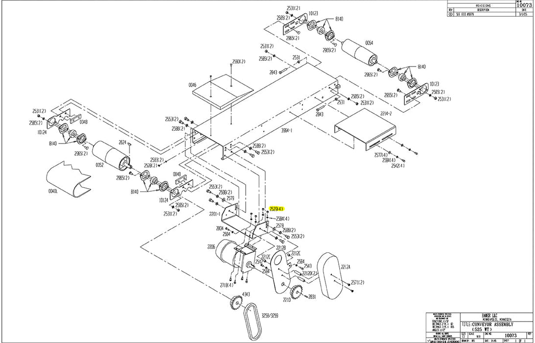 HAM-2529 | Nut - Automatic ICE™ Systems - Hamer-Fischbein