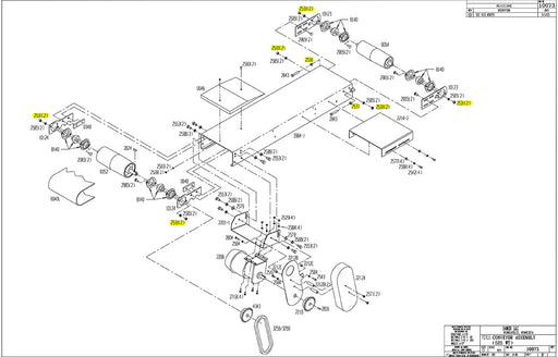 HAM-2531 | Nut - Automatic ICE™ Systems - Hamer-Fischbein