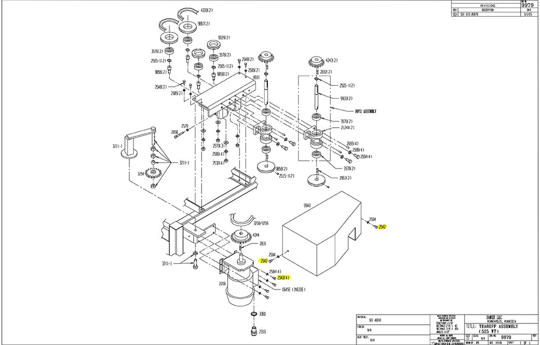 HAM-2542 | Screw - Automatic ICE™ Systems - Hamer-Fischbein