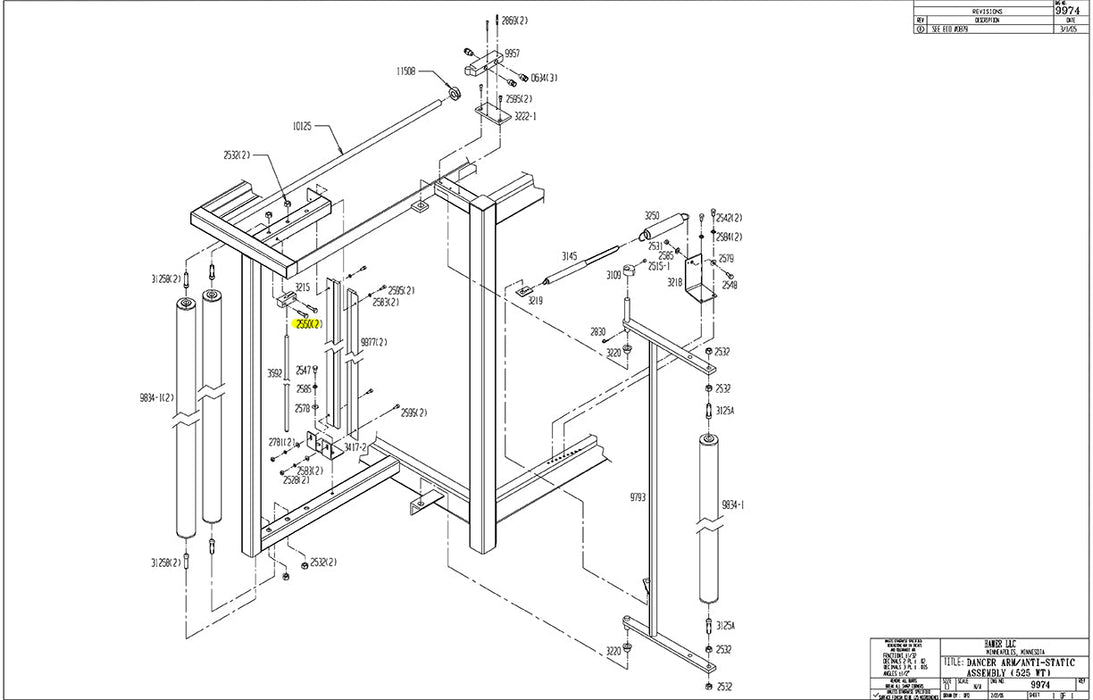 HAM-2550 | Screw - Automatic ICE™ Systems - Hamer-Fischbein