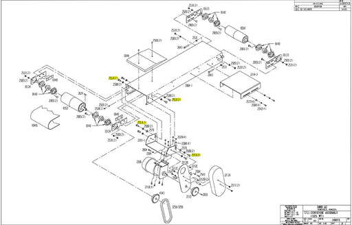 HAM-2553 | Screw - Automatic ICE™ Systems - Hamer-Fischbein