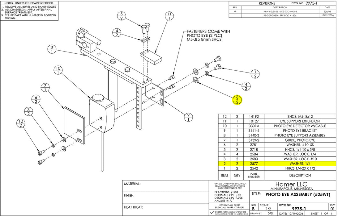 HAM-2577 | Washer - Automatic ICE™ Systems - Hamer-Fischbein