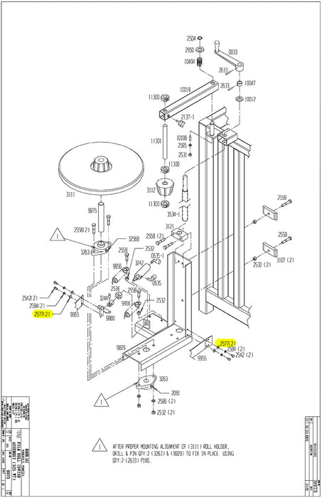 HAM-2577 | Washer - Automatic ICE™ Systems - Hamer-Fischbein