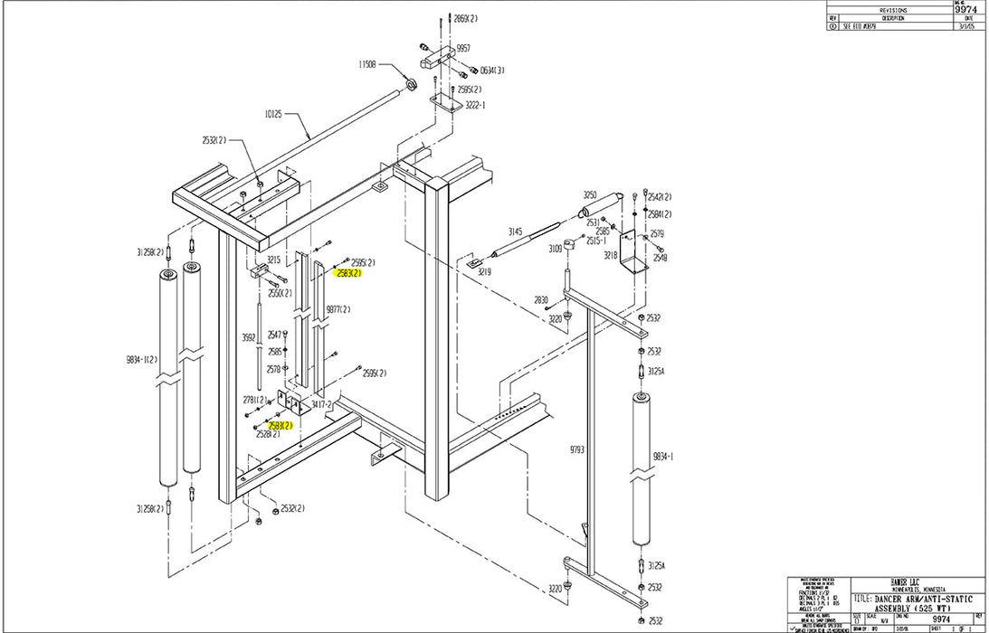 HAM-2583 | Washer - Automatic ICE™ Systems - Hamer-Fischbein