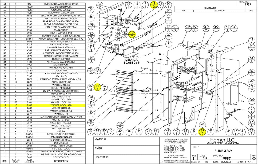 HAM-2583 | Washer - Automatic ICE™ Systems - Hamer-Fischbein