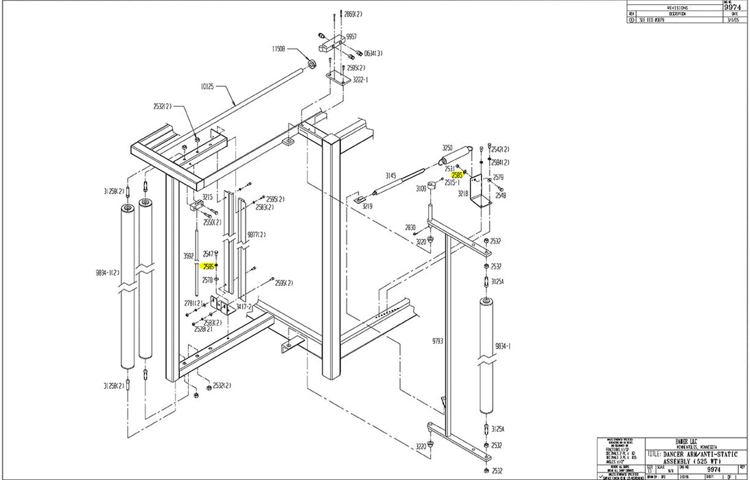 HAM-2585 | Washer - Automatic ICE™ Systems - Hamer-Fischbein