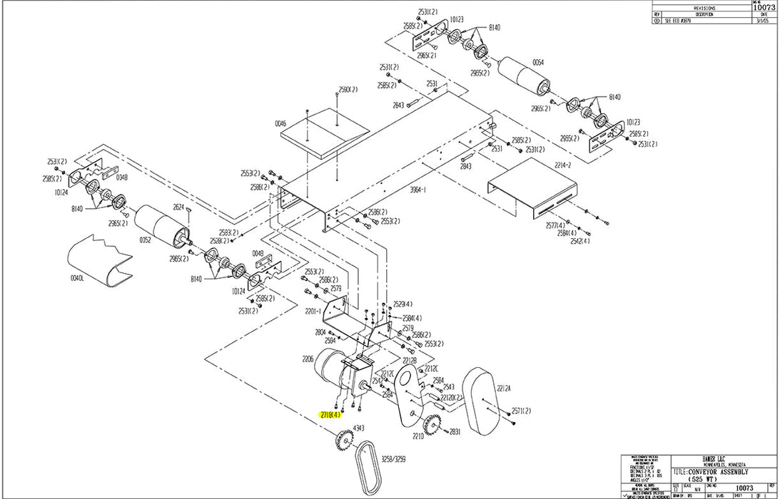 HAM-2718 | Screw - Automatic ICE™ Systems - Hamer-Fischbein