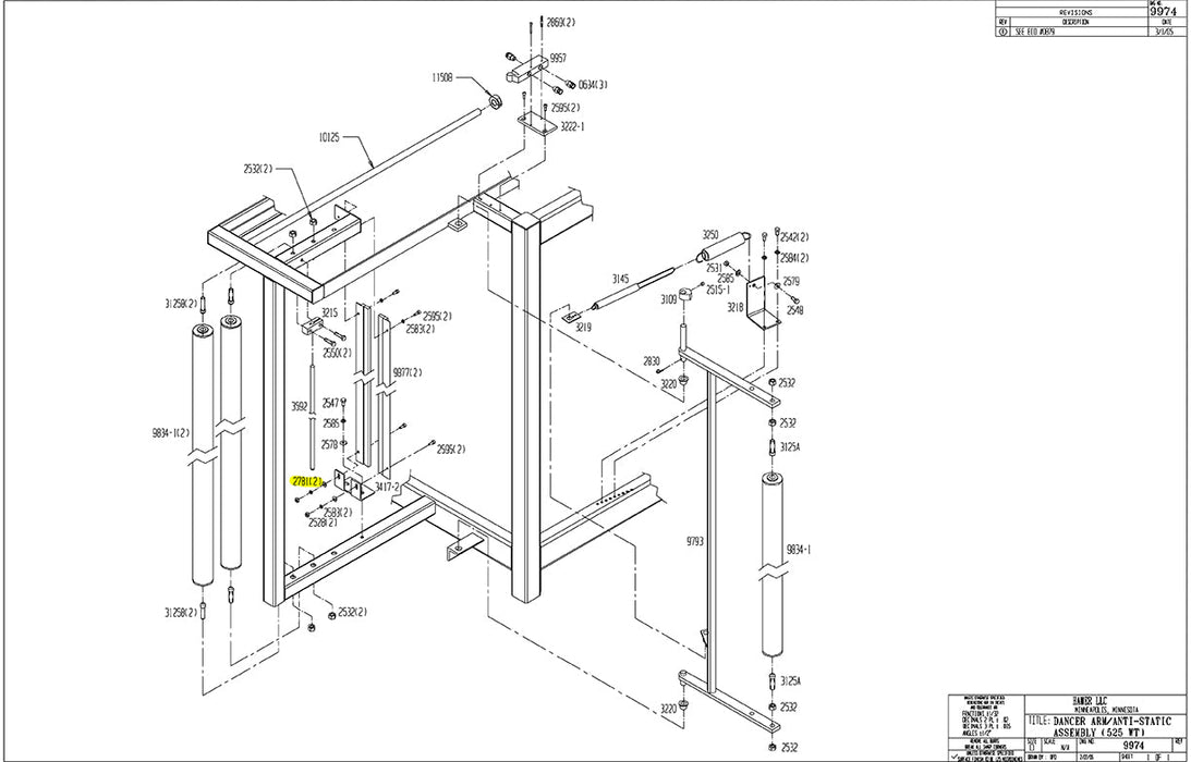 HAM-2781 | Washer - Automatic ICE™ Systems - Hamer-Fischbein