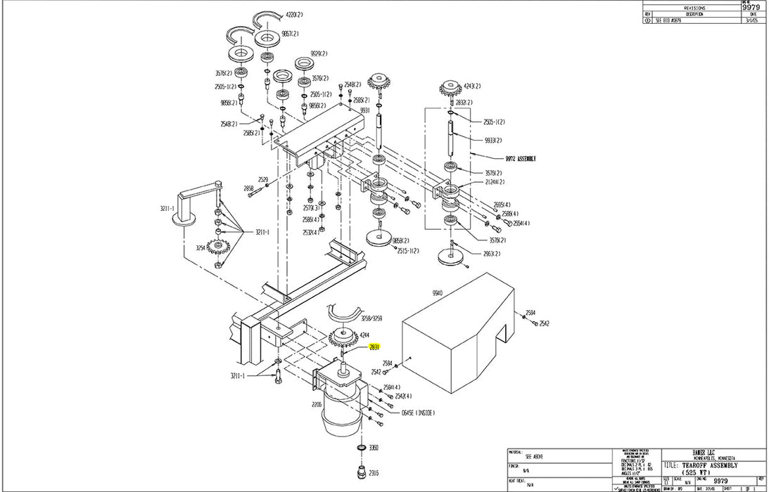 HAM-2831 | Key - Automatic ICE™ Systems - Hamer-Fischbein