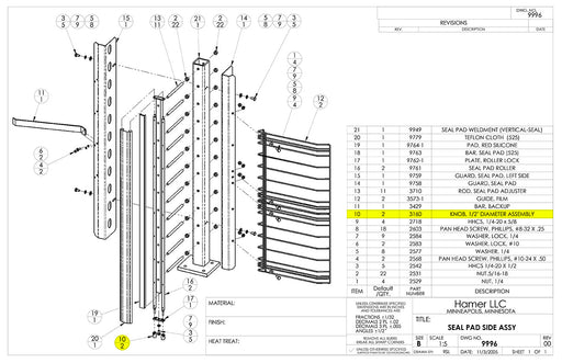 HAM-3160 | Knob - Automatic ICE™ Systems - Hamer-Fischbein