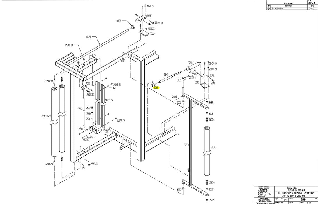 HAM-3219 | Attachment Spring - Automatic ICE™ Systems - Hamer-Fischbein