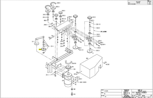 HAM-3254 | Film Feed Idler Sprocket - Automatic ICE™ Systems - Hamer-Fischbein