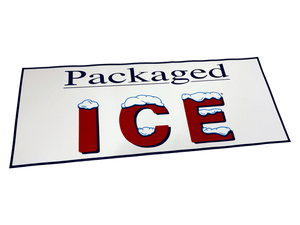 LER-107-0068 | Packaged Ice Decal - Automatic ICE™ Systems - Leer