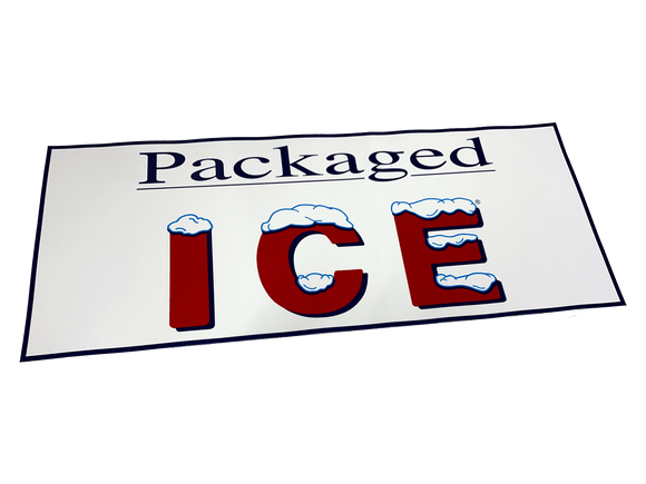 LER-107-0068 | Packaged Ice Decal - Automatic ICE™ Systems - Leer
