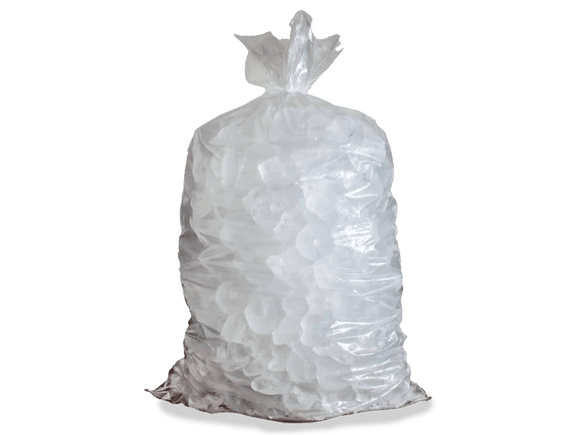 Bag of best sale ice cost